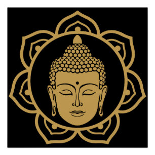 Pôster Vesak Buddha Buda Purnima Dia Buda