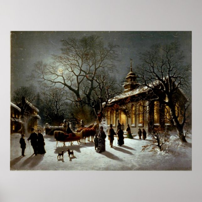 Poster Véspera de ano novo (Frente)