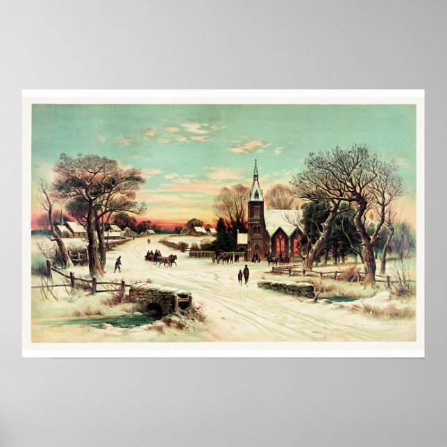 Poster Véspera de Natal (Frente)