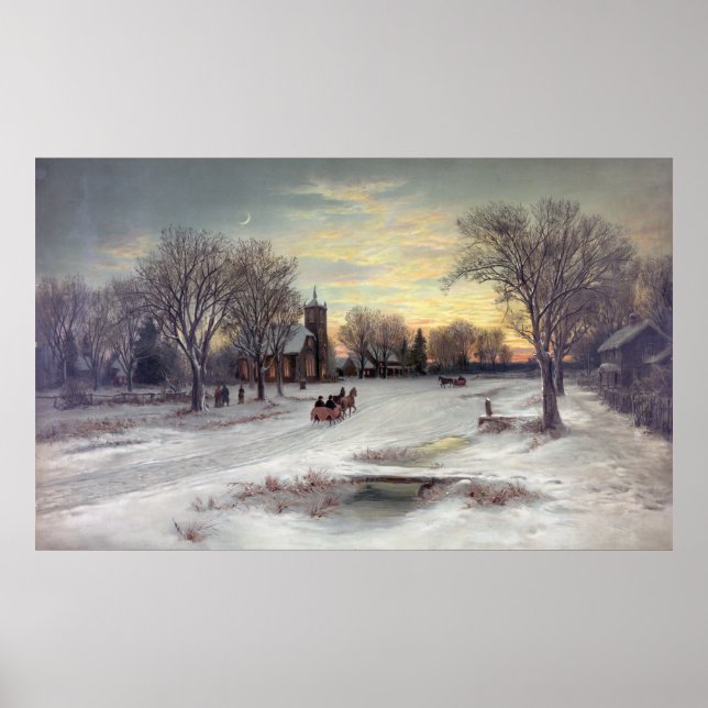 Pôster Véspera de Natal (Frente)