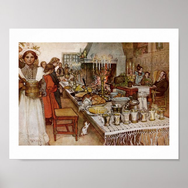 Poster Véspera de Natal Julaftonen (Frente)