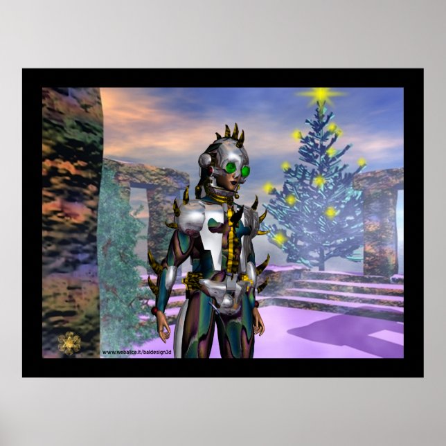 Poster VÉSPERA DE UM CIBORG colossal (Frente)