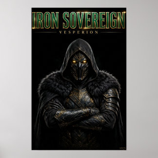 Poster Vesperion — Soberano de Ferro
