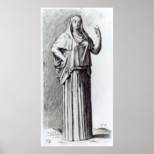 Poster Vestal Virgin, c.1653 (Frente)