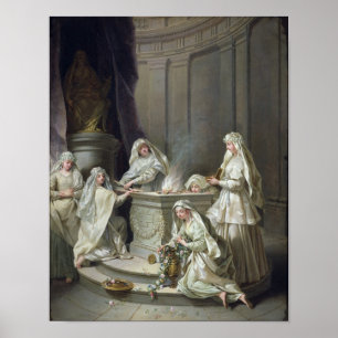 Pôster Vestal Virgins, 1727