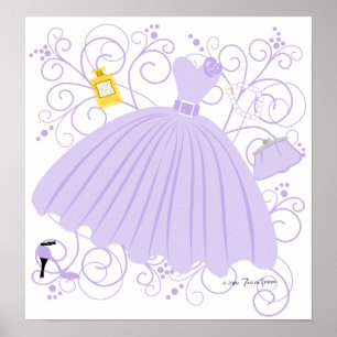 Poster Vestido bonito, bonito