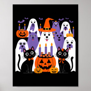 Poster Vestido de Halloween Feminino para Cachorro Fantas