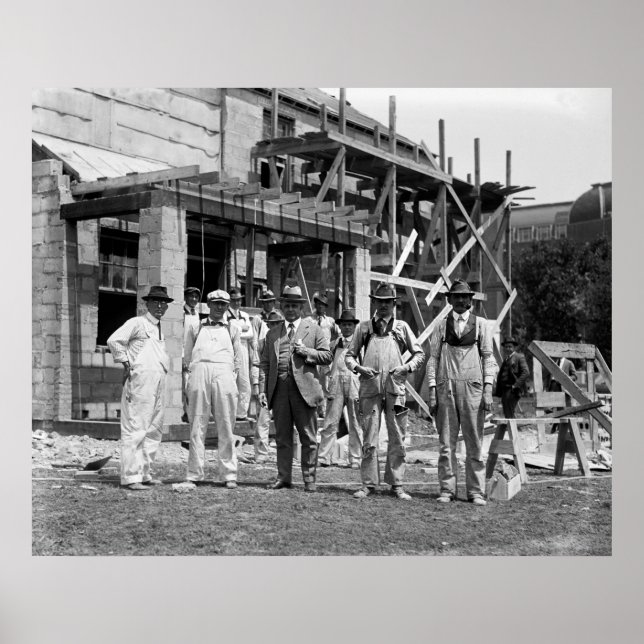 Poster Vestido para construir: 1923 (Frente)