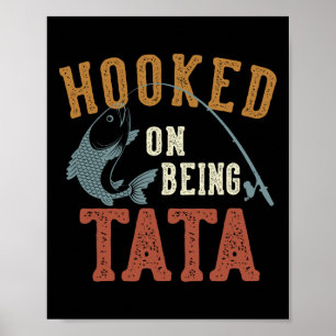Poster Vestido Por Ser Pesca De Dia de os pais