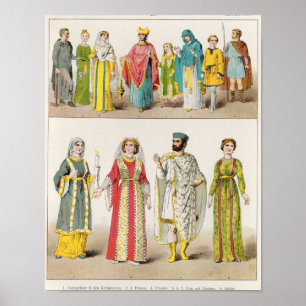 Poster Vestido romano cristão