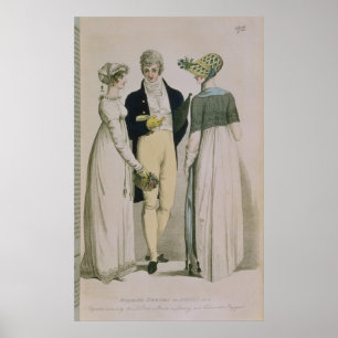 Pôster Vestidos de noite para a ilustração