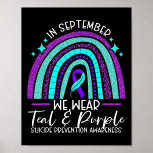 Poster Vestimos O Awarene Para Prevenção Do Suicídio Em T