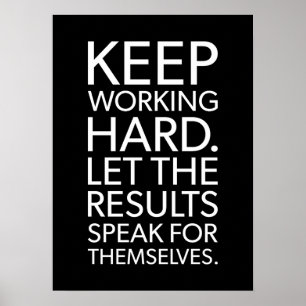 Poster Vestir Agora, Brilhar Mais Tarde - Posto Motivacio