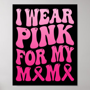 Poster Vestir Cor-De-Rosa Para O Meu Esquadrão Apoio ao c