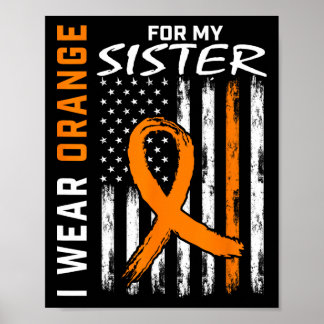 Poster Vestir Laranja Para A Minha Irmã, Cancer De Leucem