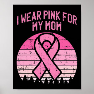 Poster Vestir Rosa Para As Crianças De Consciência Do Can