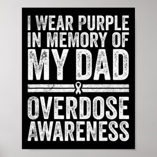 Poster Vestir Roxo Para O Meu Pai