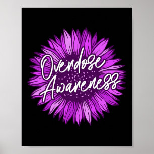 Poster Vestir Sobredosagem Roxa Dão Sobrevivência