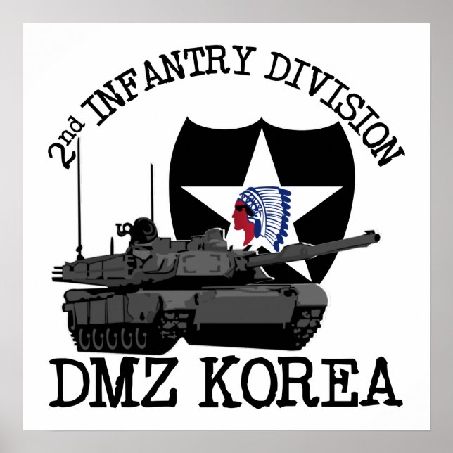 Poster Vet da Coreia DMZ de ID do segundo (Frente)