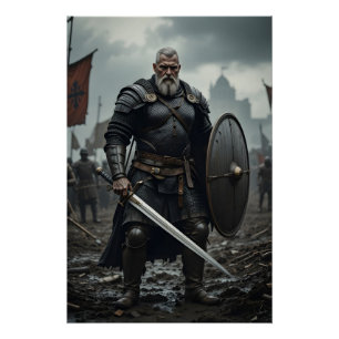 Pôster Veteran Battlefield Warrior