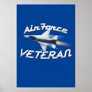 Poster Veterano da Força Aérea