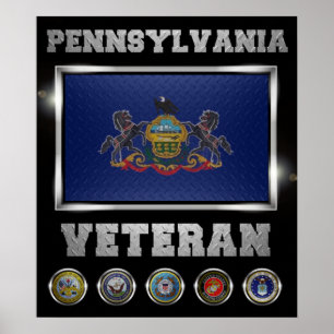 Poster Veterano da Pensilvânia