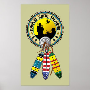 Pôster Veterano de Vietnam - oradores nativos do código