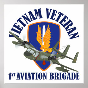 Poster Veterano Vietnamita Mohawk