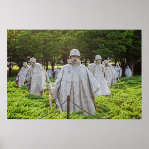Poster Veteranos de Guerra da Coreia memoráveis