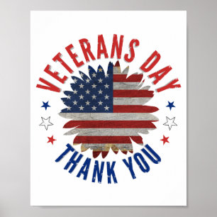 POSTER VETERANS DAY OBRIGADO