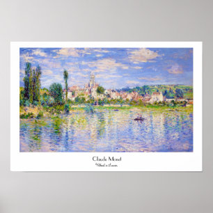Pôster Vetheuil no Verão Claude Monet
