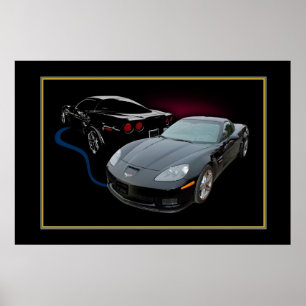 Poster Vette One gold