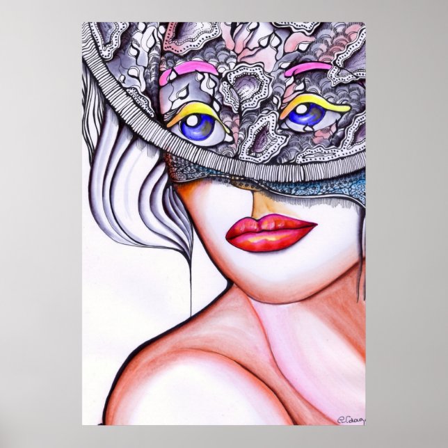 Poster Véu Secreto (Frente)