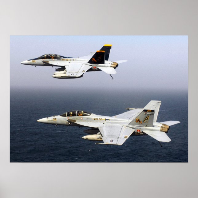 Poster VF-32 Swordsmen F-14 (Frente)