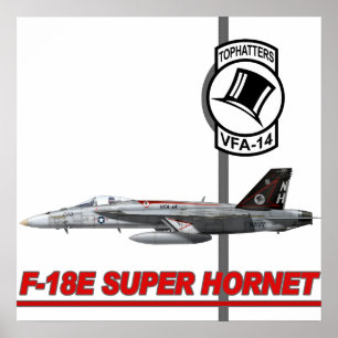 Poster VFA-14 Tophatters Print