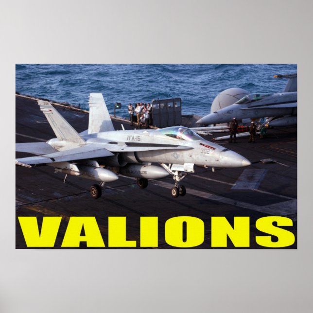 Pôster VFA-15 Valions (Frente)
