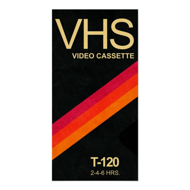 Pôster VHS T120 - 80s II (Frente)