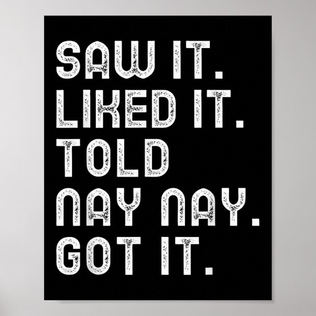 Poster Vi Que Gostava De Dizer Que Nay-Nay Tinha Meninos  (Frente)