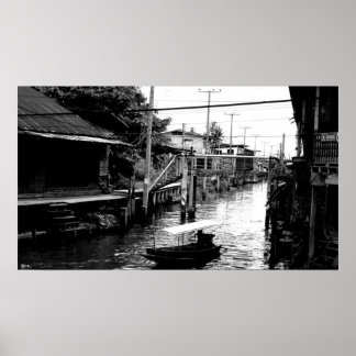 Poster Via de água da Tailândia