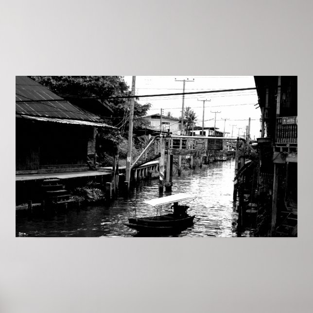 Poster Via de água da Tailândia (Frente)