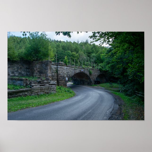 Poster Viaduto de Glaisdale (Frente)