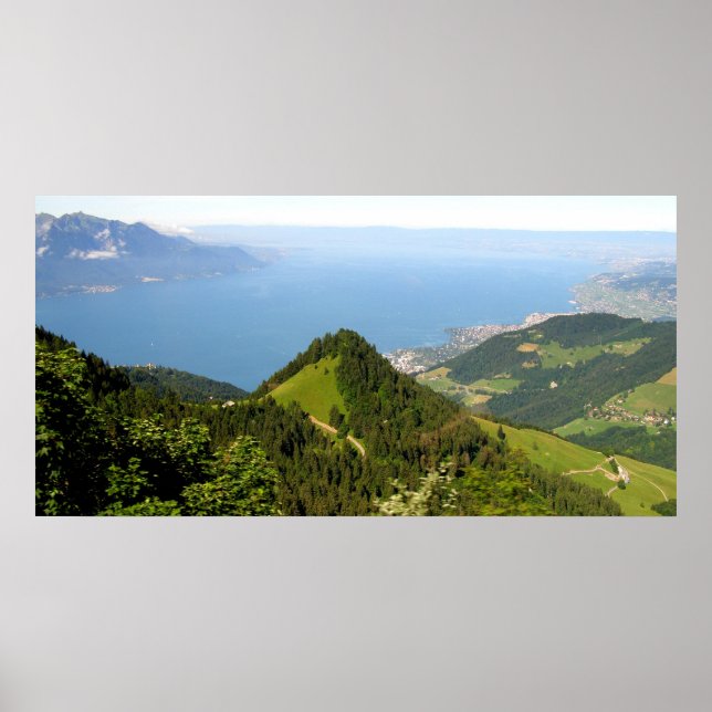 Poster Viagem a Rochers de Naye (Frente)