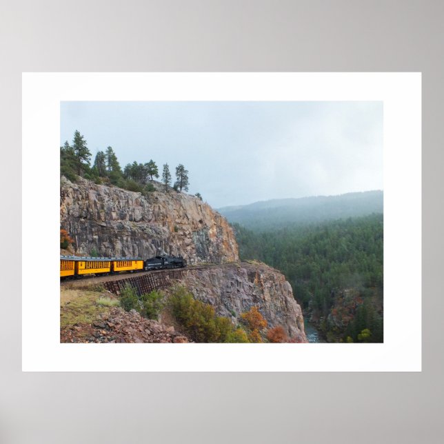 Pôster Viagem a vapor até Silverton (Frente)