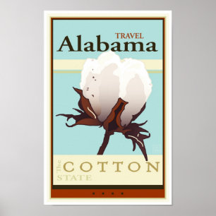 Poster Viagem Alabama