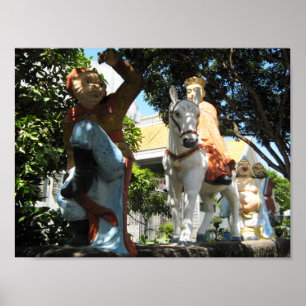 Pôster Viagem ao ocidental [mágica do macaco]