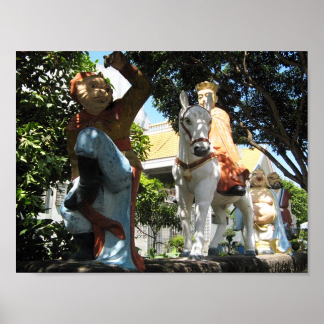 Pôster Viagem ao Ocidente [Mágica Macaco] (Frente)