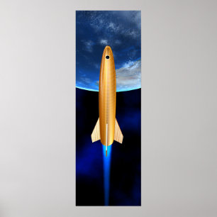 Poster viagem às estrelas