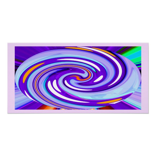 Pôster Viagem astral cósmico (Frente)