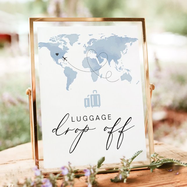 Poster VIAGEM Azul CARMEN Largada Pela Bagagem (Criador carregado)