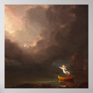 Pôster Viagem da vida de Thomas Cole, 1842